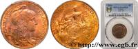 FRANCE 5 centimes Daniel-Dupuis III REPUBLIC 1914 (25mm, 5g, 6h) -
