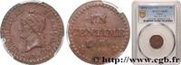 FRANCE Un centime Dupré, 6 normal DIRECTOIRE Paris 1798 (18mm, g, 7h) -
