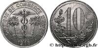 ALGERIA 10 Centimes Chambre de commerce d’Alger ALGERIA Alger 1918 (30mm, 2,12g, 6h) -