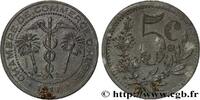 ALGERIA 5 Centimes Chambre de commerce d’Alger ALGERIA Alger 1917 (25mm, 3,28g, 6h) -