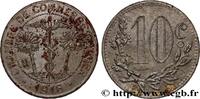 ALGERIA 10 Centimes Chambre de commerce d’Alger ALGERIA Alger 1916 (30mm, 4,40g, 6h) -