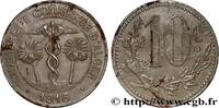 ALGERIA 10 Centimes Chambre de commerce d’Alger ALGERIA Alger 1916 (30mm, 5,18g, 6h) -
