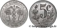 ALGERIA 5 Centimes Chambre de Commerce d’Alger ALGERIA 1916 (25,3mm, 1,37g, 6h) -
