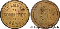 ALGERIA Essai 5 Centimes Chambre de commerce de Bône en la ALGERIA Bone n.d. (26mm, 4,41g, 6h) -