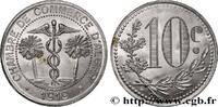 ALGERIA 10 Centimes Chambre de commerce d’Alger ALGERIA Alger 1919 (30mm, 1,91g, 6h) -