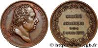 FRANCE Société asiatique ACADÉMIES ET SOCIÉTÉS SAVANTES 1822 (34,5mm, 16,52g, 12h) -
