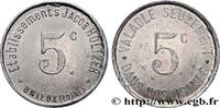 COMPANIES, INDUSTRIES AND MISCELLANEOUS TRADES 5 Centimes Établissement Jacob Holtzer COMPANIES, INDUSTRIES AND MISCELLANEOUS TRADES Unieux n.d. (26mm, 1,49g, 6h) -