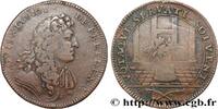 FRANCE Revers aux parties casuelles LOUIS XIV LE GRAND ou LE ROI SOLEIL n.d. (27mm, g, 6h) -