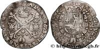 SPANISH NETHERLANDS - COUNTY OF FLANDERS - ALBERT Quart de patagon SPANISH NETHERLANDS - COUNTY OF FLANDERS - ALBERT AND ISABELLA Bruges n.d. (29mm, 6,80g, 1h) -