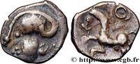 FRANCE Denier à la tête casquée EDUENS, ÆDUI (BIBRACTE, Area of the Mont-Beuvray) Autun (71) c. 80-50 AC. (12,5mm, 1,92g, 1h) -