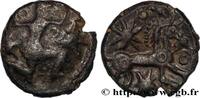 FRANCE Bronze au personnage courant, aux deux astres GALLIA BELGICA - BELLOVACI (Area of Beauvais) Beauvais (60) c. Ier siècle avant J.-C. (14mm, 2,63g, 3h) -