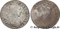 FRANCE Demi-écu, portrait apollinien LOUIS XIV THE SUN KING Rennes 1659 (31,5mm, 13,18g, 6h) -