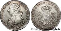 FRANCE Cinquième d'écu aux branches d'olivier LOUIS XVI Orléans 1786 (27mm, 5,77g, 6h) -