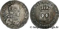 FRANCE Sixième d'écu de France LOUIS XV THE BELOVED Montpellier 1721 (23mm, 3,35g, 6h) -