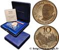 FRANCE Piéfort Cu-Ni de 10 francs Stendhal PIEFORTS Pessac 1983 (26mm, g, 6h) -