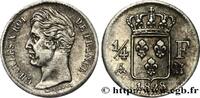 FRANCE 1/4 franc Charles X CHARLES X La Rochelle 1828 (15mm, 1,24g, 6h) -