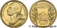 FRANCE Essai du concours de 20 centimes par Lagriffoul V REPUBLIC Paris 1961 (23,5mm, 3,98g, 6h) -