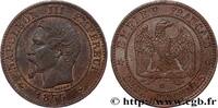 FRANCE Deux centimes Napoléon III, tête nue SECOND EMPIRE Marseille 1855 (20mm, 2,03g, 6h) -