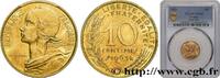 FRANCE 10 centimes Marianne V REPUBLIC Paris 1963 (20mm, 3g, 6h) -