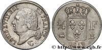 FRANCE 1/4 franc Louis XVIII LOUIS XVIII Rouen 1819 (15mm, 1,24g, 6h) -