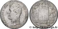 FRANCE 1 franc Charles X, matrice du revers à cinq feuill CHARLES X Strasbourg 1825 (23mm, 4,68g, 6h) -