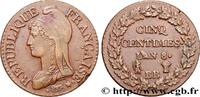 FRANCE Cinq centimes Dupré, grand module CONSULATE Strasbourg 1800 (27,98mm, 9,56g, 6h) -