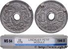FRANCE 10 centimes Lindauer, petit module PROVISIONAL GOVERNEMENT OF THE FRENCH REPUBLIC Beaumont-Le-Roger 1946 (17mm, 1,50g, 6h) -