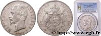 FRANCE 5 francs Napoléon III, tête nue SECOND EMPIRE Paris 1855 (37mm, 25g, 6h) -