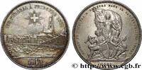 SWITZERLAND 5 Francs, monnaie de Tir, Fribourg SWITZERLAND 1881 (37mm, 24,97g, 6h) -