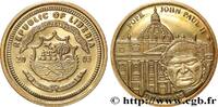 LIBERIA 10 Dollars Proof Jean Paul II LIBERIA 2003 (11mm, 0,50g, 12h) -