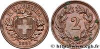 SWITZERLAND 2 Centimes SWITZERLAND Berne 1893 (20mm, 2,42g, 12h) -