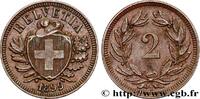 SWITZERLAND 2 Centimes (Rappen) SWITZERLAND Berne 1899 (20mm, 2,51g, 12h) -