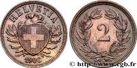 SWITZERLAND 2 Centimes SWITZERLAND Berne 1906 (20mm, 2,50g, 12h) -