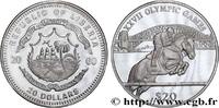 LIBERIA 20 Dollars Proof XXVIIe Jeux Olympiques, équitatio LIBERIA 2000 (40mm, 20,04g, 12h) -
