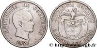 COLOMBIA 50 Centavos COLOMBIA Philadelphie 1921 (30mm, 12,26g, 6h) -
