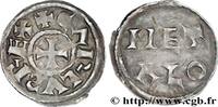 FRANCE Denier POITOU - COUNTY OF POITOU - COINAGE IMMOBILIZED IN THE NAME OF CHARLES II THE BALD Melle n.d. (22mm, 1,65g, 9h) -
