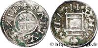 FRANCE Denier CHARLES II LE CHAUVE / THE BALD Orléans s.m. (20mm, 1,55g, 10h) -