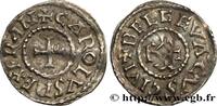 FRANCE Denier CHARLES II LE CHAUVE / THE BALD Beauvais c. 864-875 (20mm, 1,46g, 9h) -