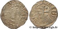 FRANCE Denier LOTHAIR Troyes c. 954-986 (20,5mm, 1,28g, 3h) -