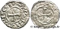 FRANCE Denier AUXERRE - COUNTY OF AUXERRE - ANONYMOUS Auxerre n.d. (21,5mm, 1,43g, 4h) -