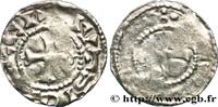 FRANCE Denier AUXERRE - COUNTY OF AUXERRE - ANONYMOUS Auxerre n.d. (21,5mm, 1,42g, 11h) -