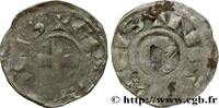 FRANCE Denier NIVERNAIS - COUNTY OF NEVERS - HERVÉ DE DONZY Nevers n.d. (18mm, 0,96g, 9h) -