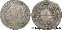 FRANCE Petit gros au chevalier DUCHY OF LORRAINE - CHARLES II Nancy n.d. (24mm, 2,06g, 11h) -