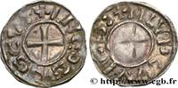 FRANCE Denier LANGRES - BISHOPRIC OF LANGRES - ANONYMOUS. Immobilization in the name of Louis IV d'Outremer or Transmarinus Langres n.d. (21,5 -