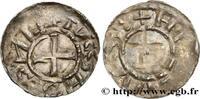 FRANCE Denier LANGRES - BISHOPRIC OF LANGRES - ANONYMOUS. Immobilization in the name of Louis IV d'Outremer or Transmarinus Langres n.d. (21,5 -