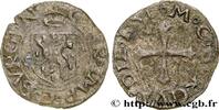 FRANCE Liard FRANCHE-COMTÉ - COUNTY OF BURGUNDY - CHARLES V CALLED CHARLES QUINT Dole 1551 (15,5mm, 0,57g, 4h) -