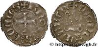 FRANCE Denier tournois LA MARCHE - COUNTY OF LA MARCHE - CHARLES OF FRANCE Bellac ? n.d. (19mm, 0,65g, 6h) -