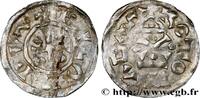 FRANCE Denier, type au fronton NORMANDY - DUCHY OF NORMANDY - RICHARD I Rouen n.d. (20mm, 0,93g, 12h) -