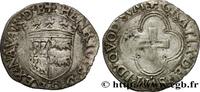 FRANCE Blanc NAVARRE - KINGDOM OF NAVARRE - HENRI OF ALBRET Morlaàs n.d. (24mm, 2,00g, 7h) -