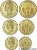 FRENCH WEST AFRICA Boîte d’essais de 5, 10 et 25 Francs FRENCH WEST AFRICA Paris 1956 (mm, g, 6h) -